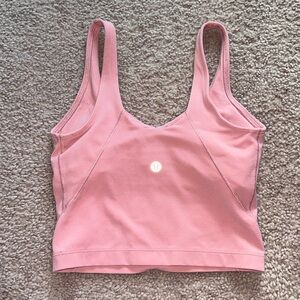 Lululemon align tank size 0 pink Savannah discontinued color